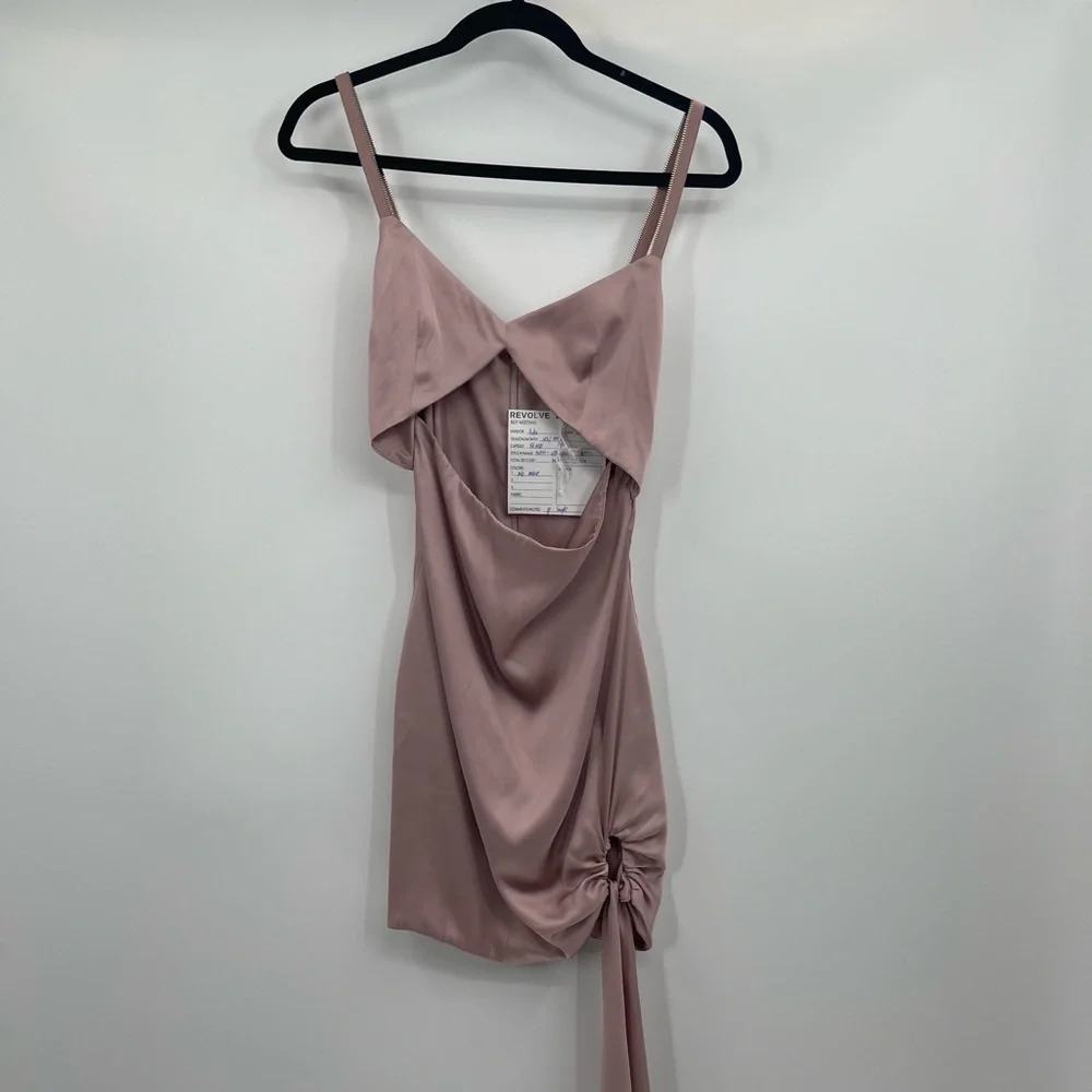 Revolve h:ours sample andre’s pale Maeve slip mini dress size small
